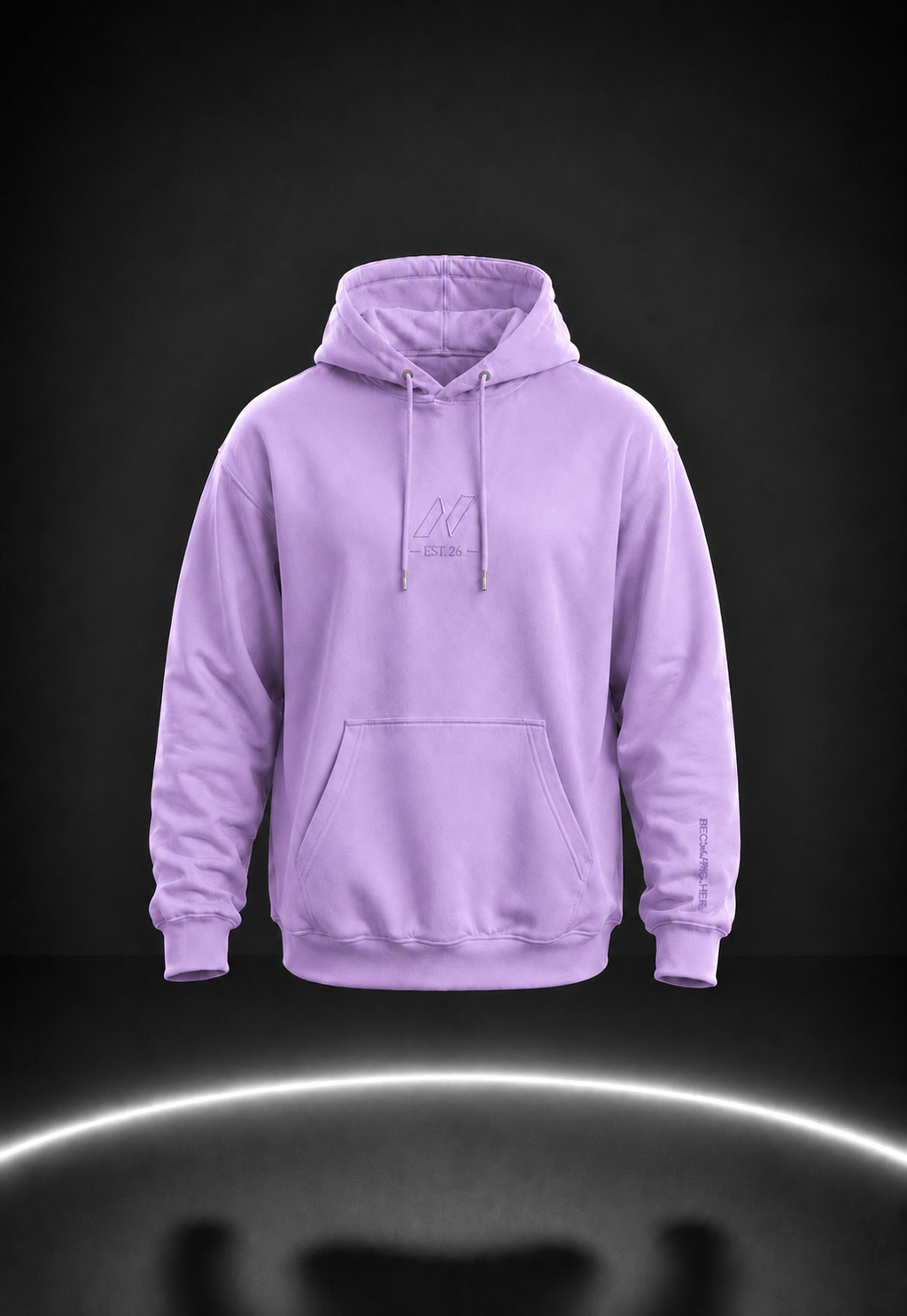 Woman's HER Hoodie - Satin Violet