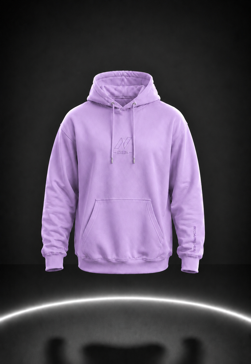 Woman's HER Hoodie - Satin Violet