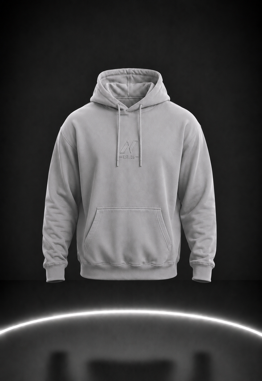 Men's Hoodie - Platinum Grey