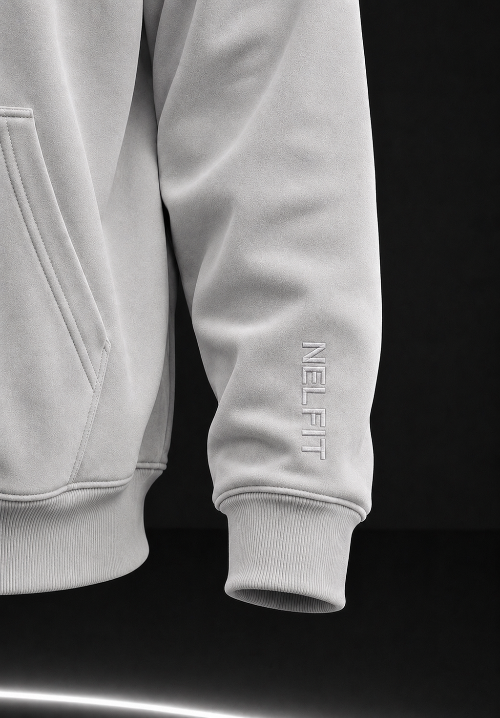 Men's Hoodie - Platinum Grey