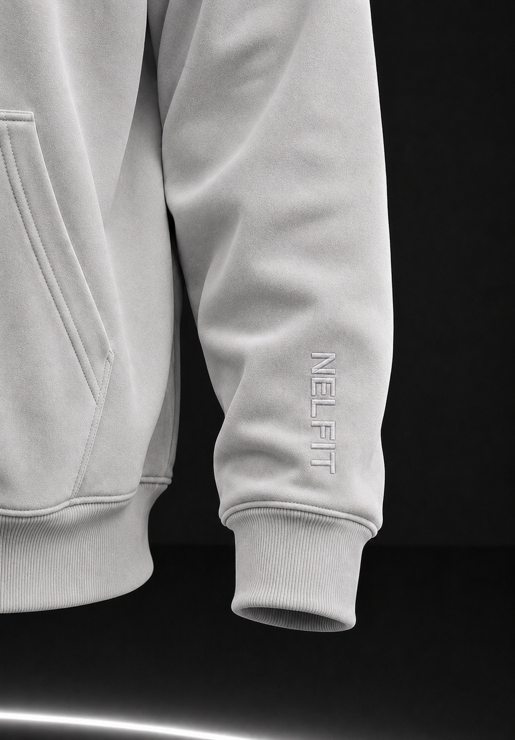 Men's Hoodie - Platinum Grey