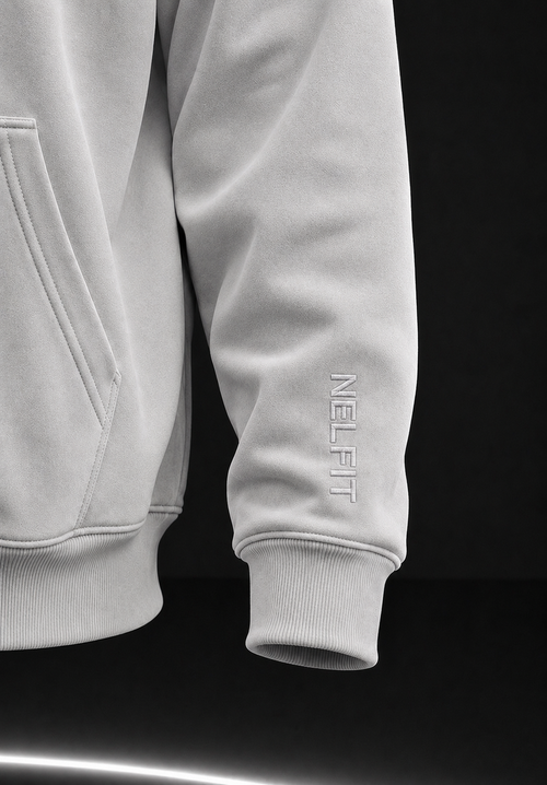 Men's Hoodie - Platinum Grey