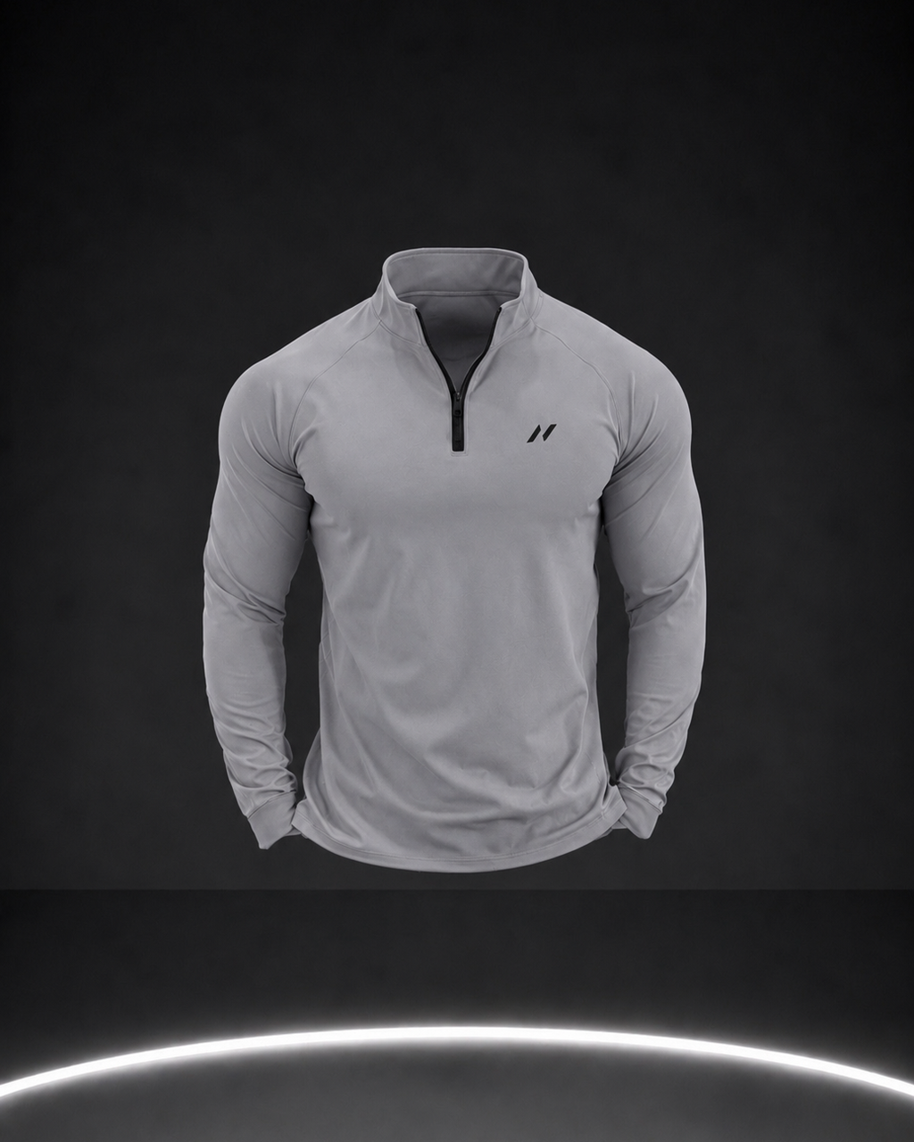 NELFIT Quarter Zip - Grey