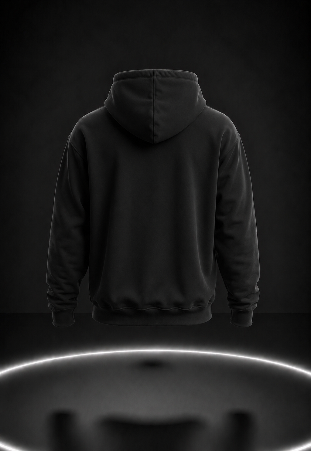 Men's Hoodie - Stealth Black