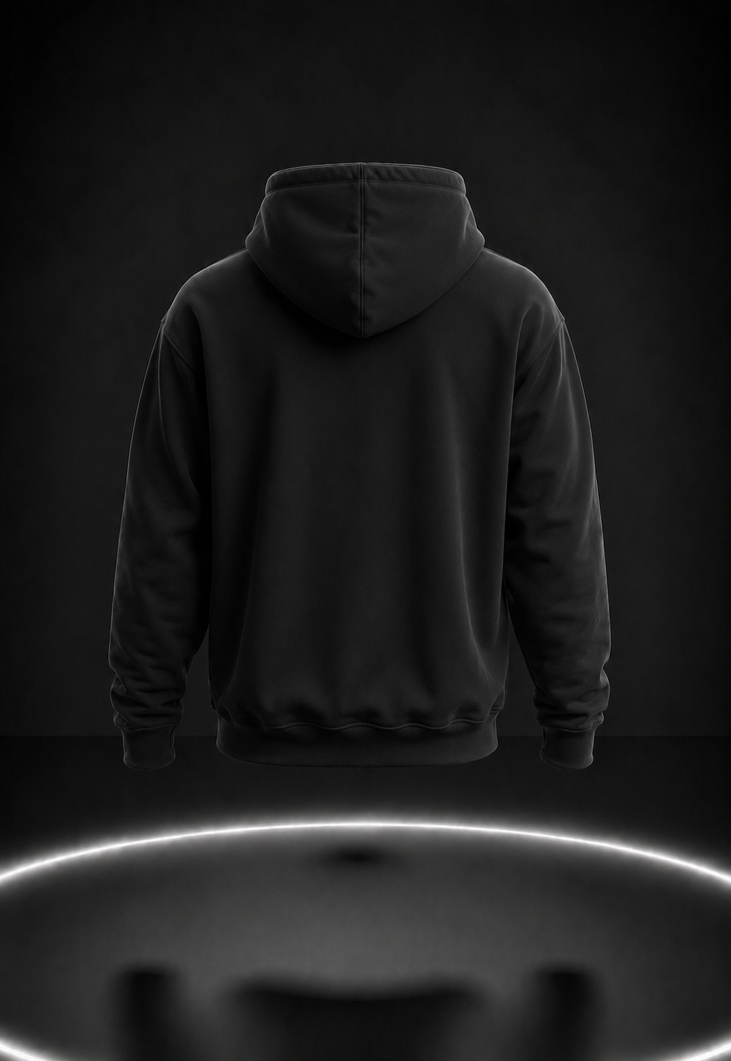 Men's Hoodie - Stealth Black