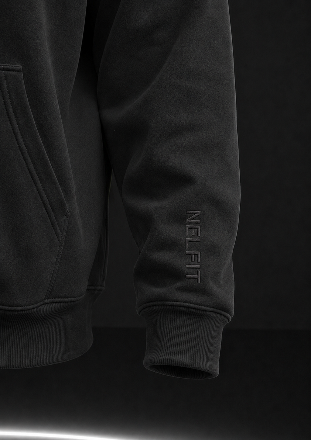 Men's Hoodie - Stealth Black